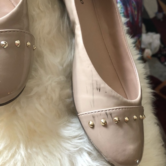 Size 9 Zigisoho tan flats - Picture 4 of 7